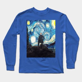 Wanderer of a Starry Night Long Sleeve T-Shirt